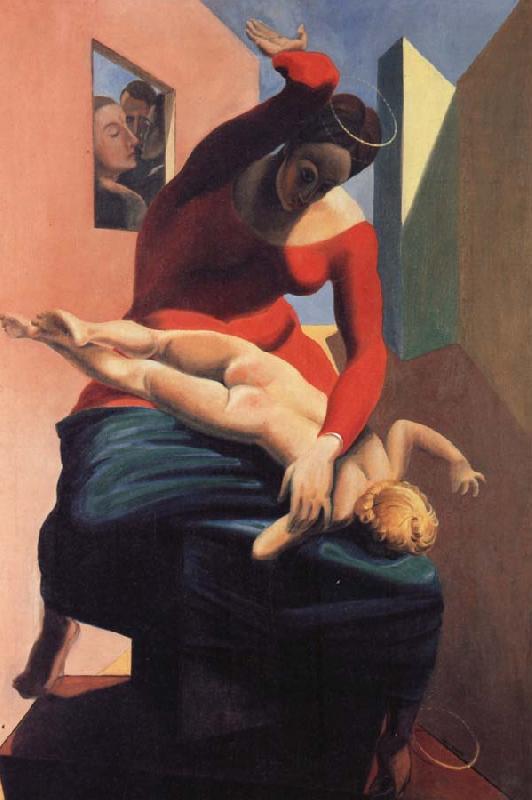 Paul Klee Die Jungrau verhaut den Menschensohn oil painting image